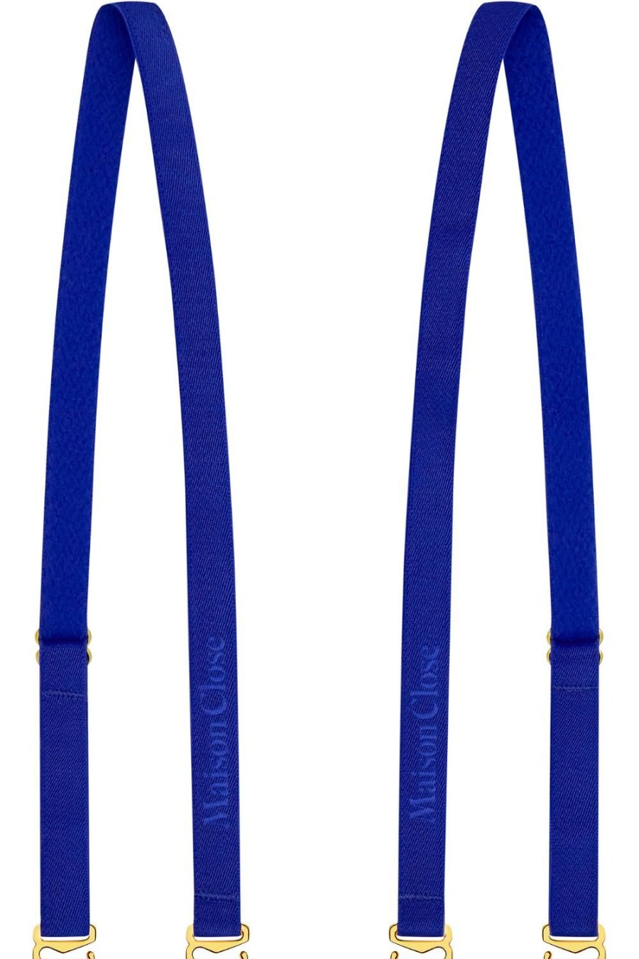 Accessories Maison Close Bra Shoulder Straps | Signature Shoulder Straps Neon Blue