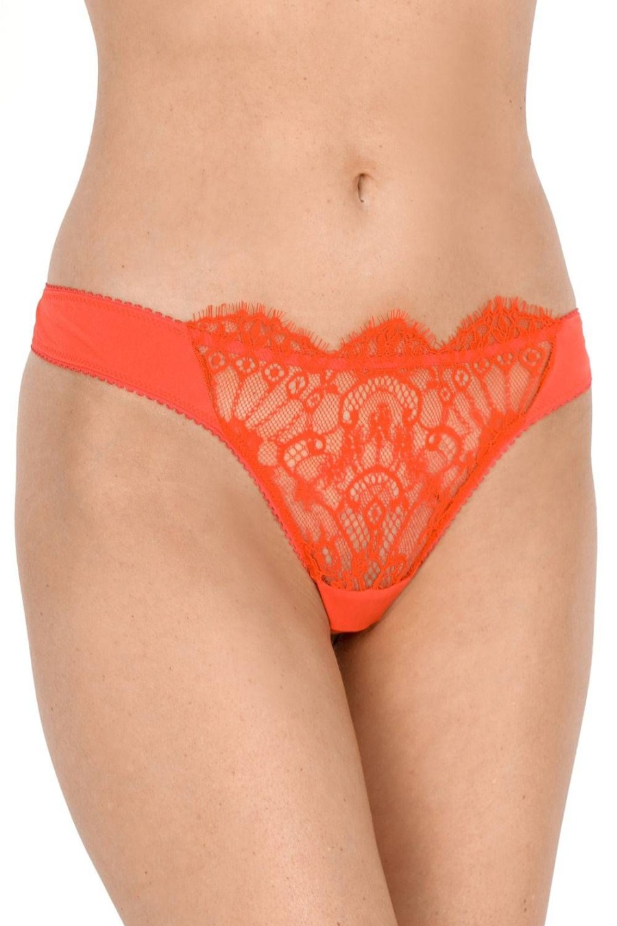 Lingerie Jolidon Thongs | French Connection Thong Bright Red