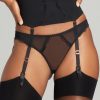 Lingerie Agent Provocateur Suspender Belts | Sara Waspie Black