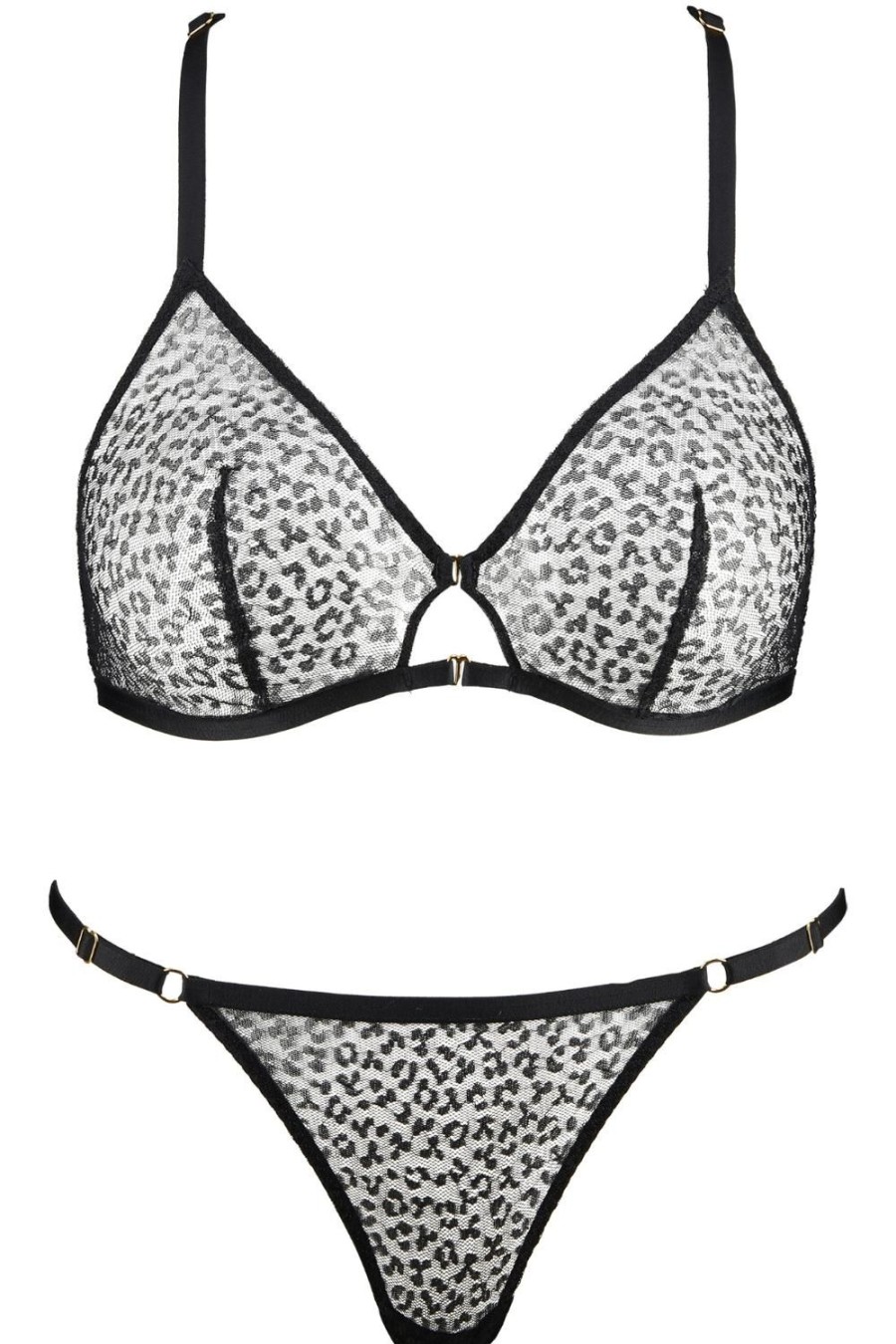 Bras Aubade | Cloud Nine Bralet & Thong Black