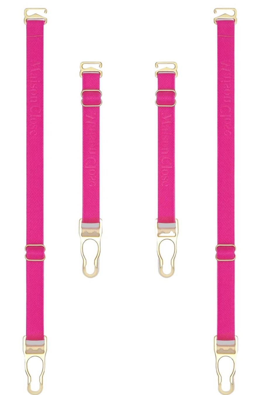 Accessories Maison Close Suspender Straps | Signature Suspender Straps Neon Pink