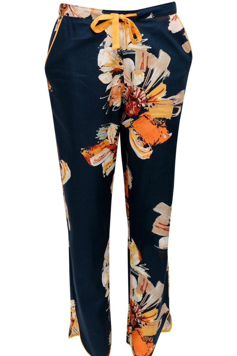 Nightwear Cyberjammies | Cosmo Floral Print Pyjama Pants Navy Mix