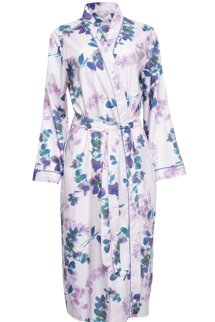 Nightwear Cyberjammies | Camila Floral Print Long Dressing Gown Multi