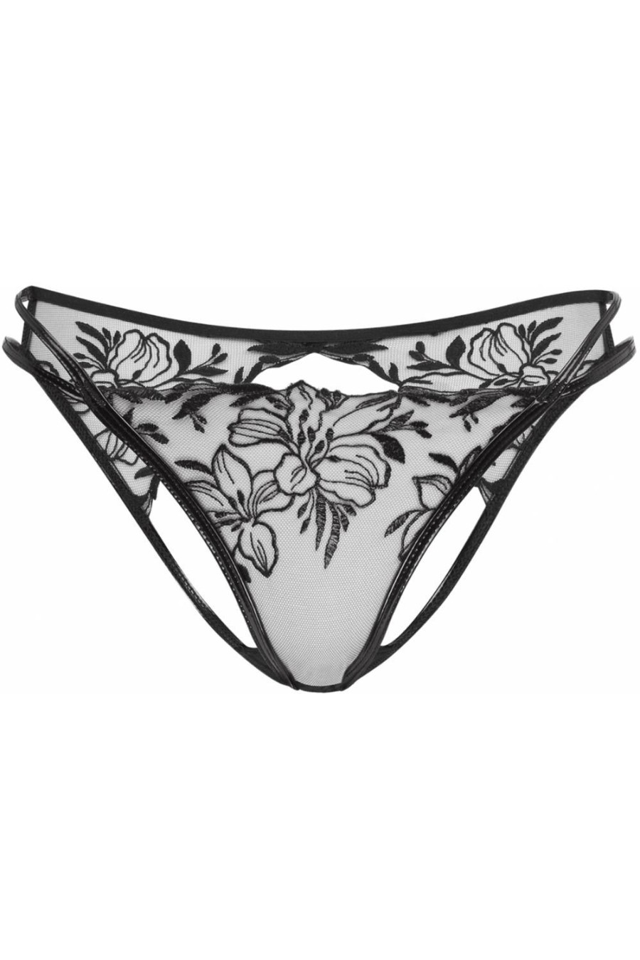 Lingerie Agent Provocateur Sheer Lingerie | Ozella Ouvert Black