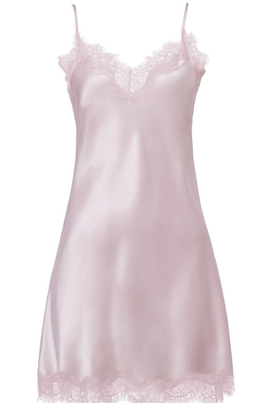 Nightwear Sainted Sisters | Scarlett Silk Chemise Lilac