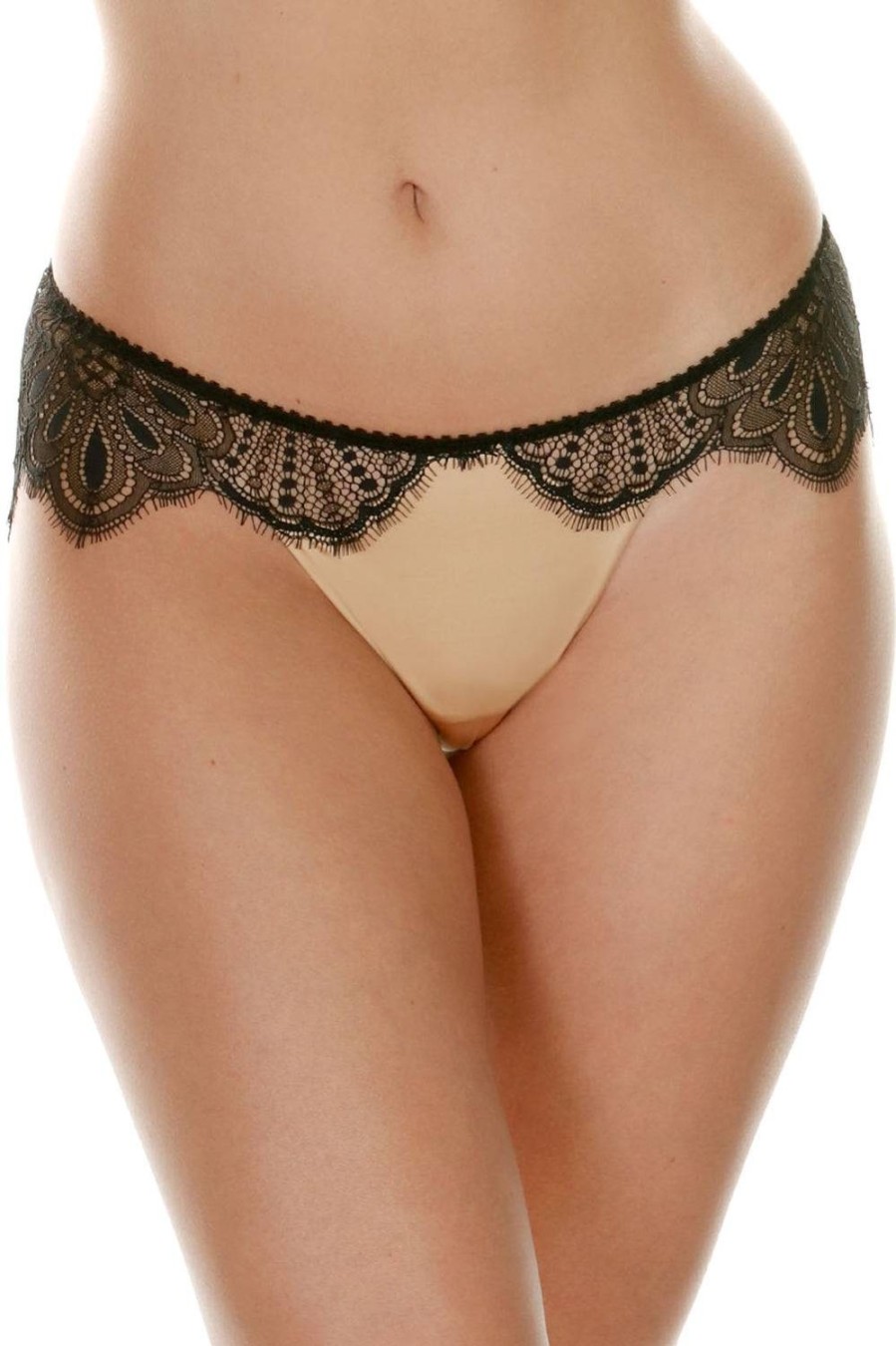 Lingerie Prelude Briefs | Tresor Brief Black/Nude