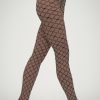 Hosiery Wolford Patterned Tights | Monogram Tights 20 Denier