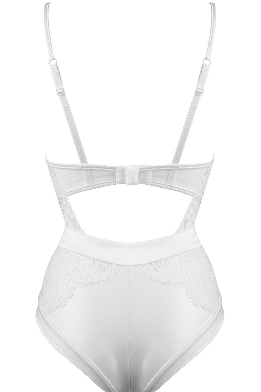 Lingerie Prelude Bodysuits & Playsuits | Marlene Underwired Brazilian Body White