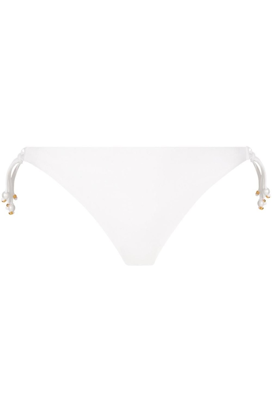 Swimwear Lise Charmel | Perles Nacrees Brazilian Bikini Bottom White