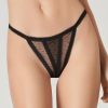 Knickers Maison Close | Inspiration Divine Openable Thong Black