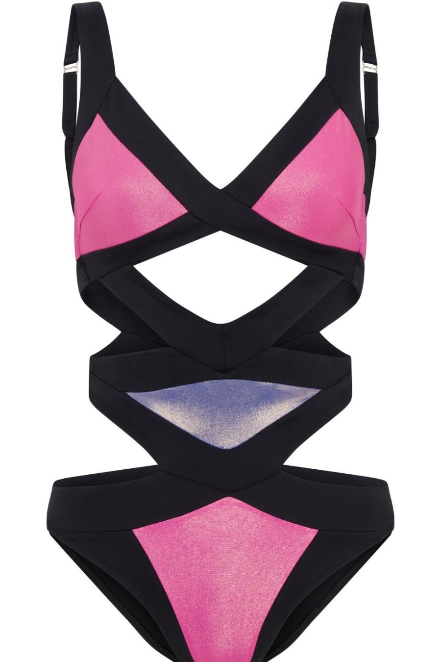 Swimwear Agent Provocateur | Mazzy Swimsuit Pink/Cobalt