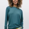 Nightwear Cyberjammies | Hannah Long Sleeve Slouch Jersey Top Green