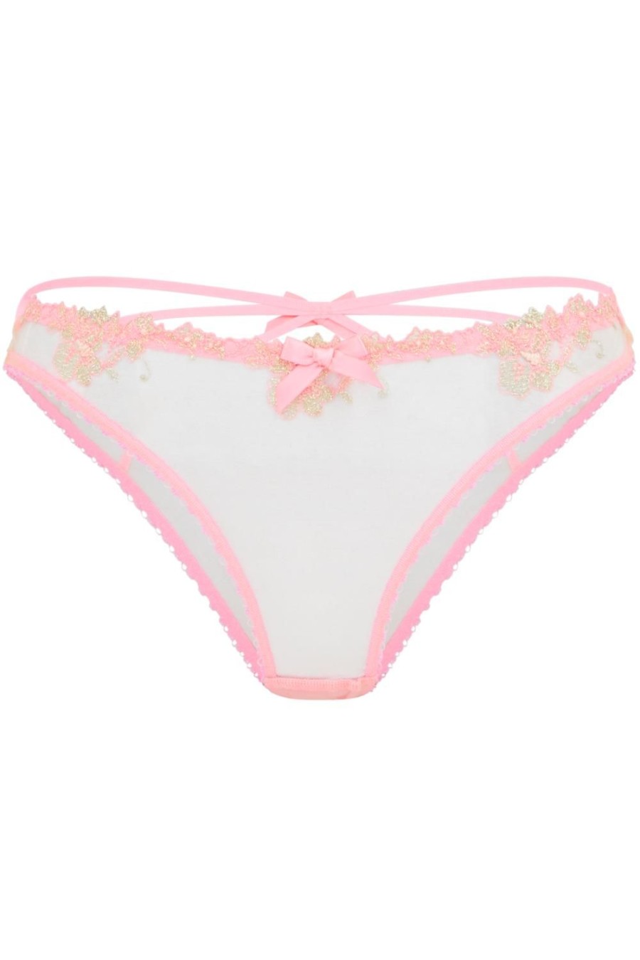 Lingerie Agent Provocateur Briefs | Tessy Brief Pink/Sand