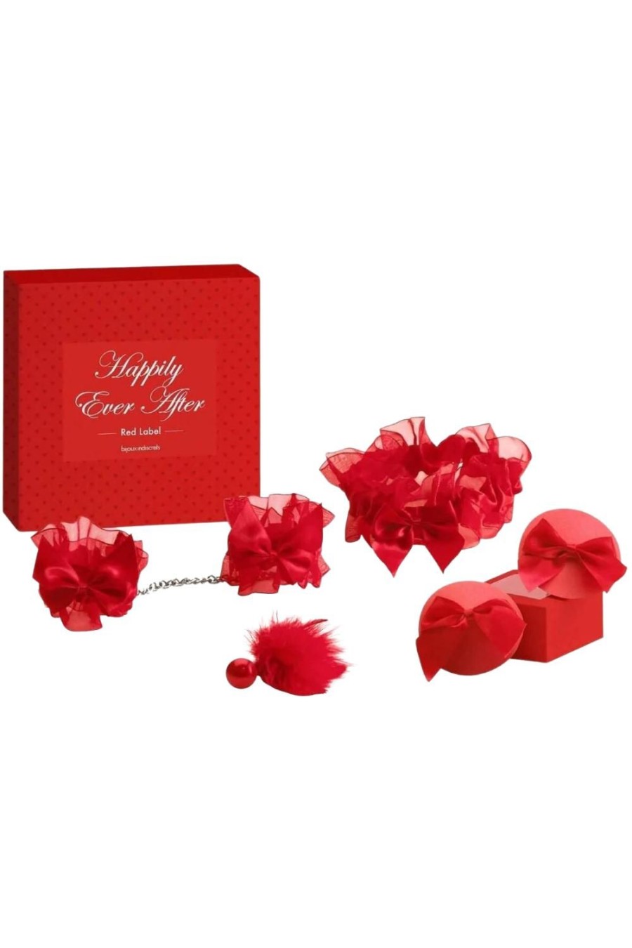 Accessories Bijoux Indiscrets Nipple Covers & Pasties | Happily Ever After Set Edition Red