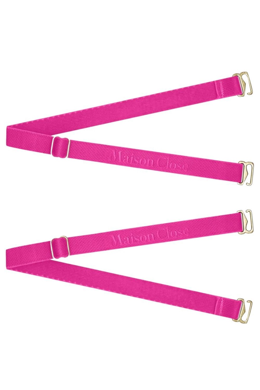 Accessories Maison Close Thong Straps | Signature Thong Straps Neon Pink