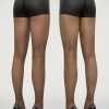 Hosiery Wolford Black Tights | Control Dots Tights 20 Denier