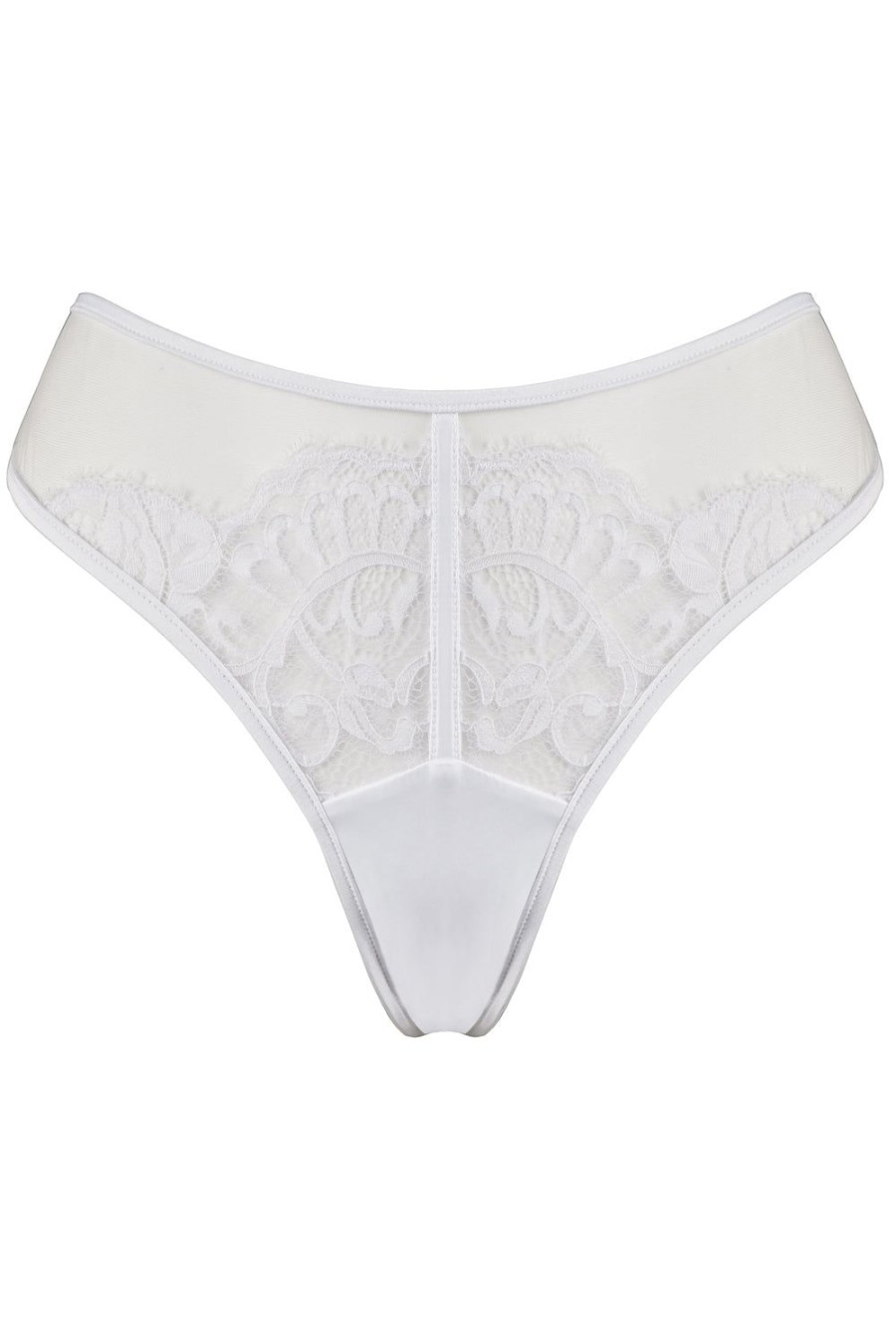 Lingerie Prelude Briefs | Marlene Brazilian White