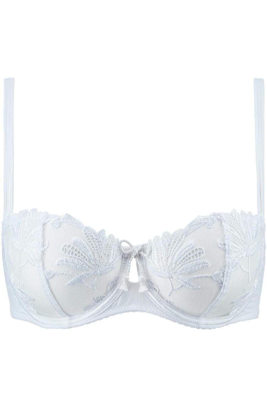 Bras Aubade | Lovessence Half Cup Bra White