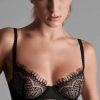 Bras Maison Close | Accroche Coeur Wire Bra Black