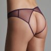 Lingerie Maison Close Open Back Knickers | L'Amoureuse Open Back Brief Purple