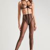 Lingerie Maison Close Harnesses | L'Amoureuse Stirrip Leggings With Zip And Harness Black