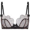 Lingerie Agent Provocateur Sheer Lingerie | Lorna Plunge Underwired Bra Leopard