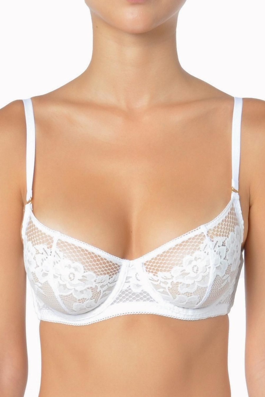 Bras Huit | Adele Underwired Balconette Bra White