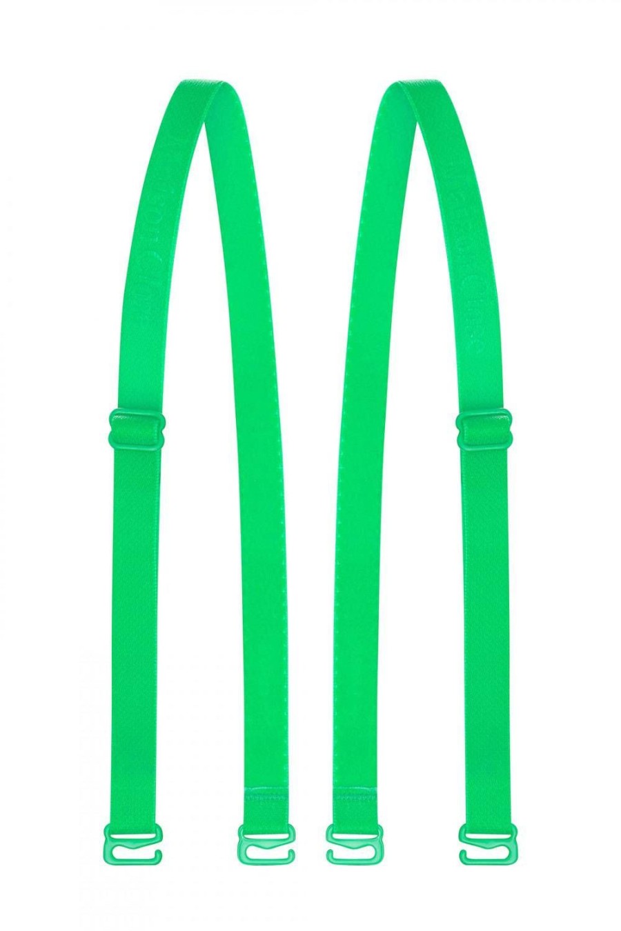 Accessories Maison Close Bodysuit Shoulder Straps | Signature Green Shoulder Straps For Body Neon Green