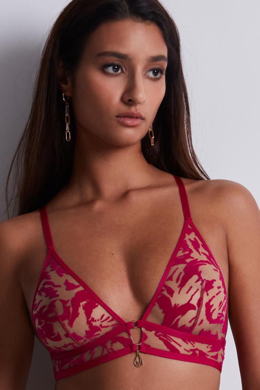 Bras Aubade | Wild Vibration Triangle Bra Hot Pink