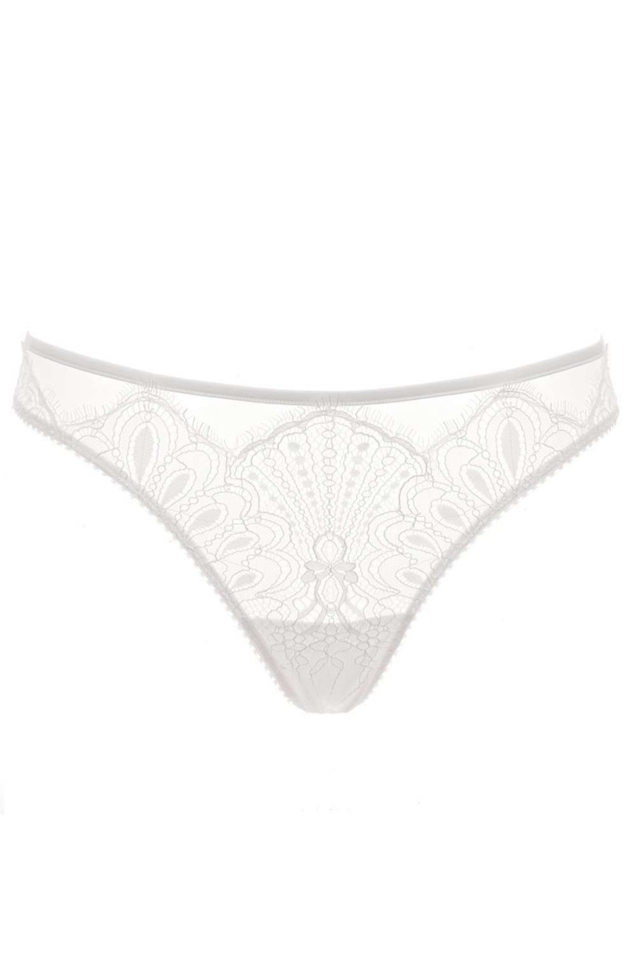 Lingerie Prelude Thongs | Tresor Thong Ivory