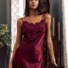 Nightwear Marjolaine | Ruby Nightie Burgundy