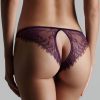 Lingerie Maison Close Ouvert Knickers | Villa Satine Open Brief Purple