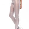 Hosiery Miss O Crotchless Tights | Open Crotch Tights 40 Denier Grey