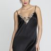 Nightwear Lise Charmel | Deesse En Glam Sexy Nightie Black/Gold