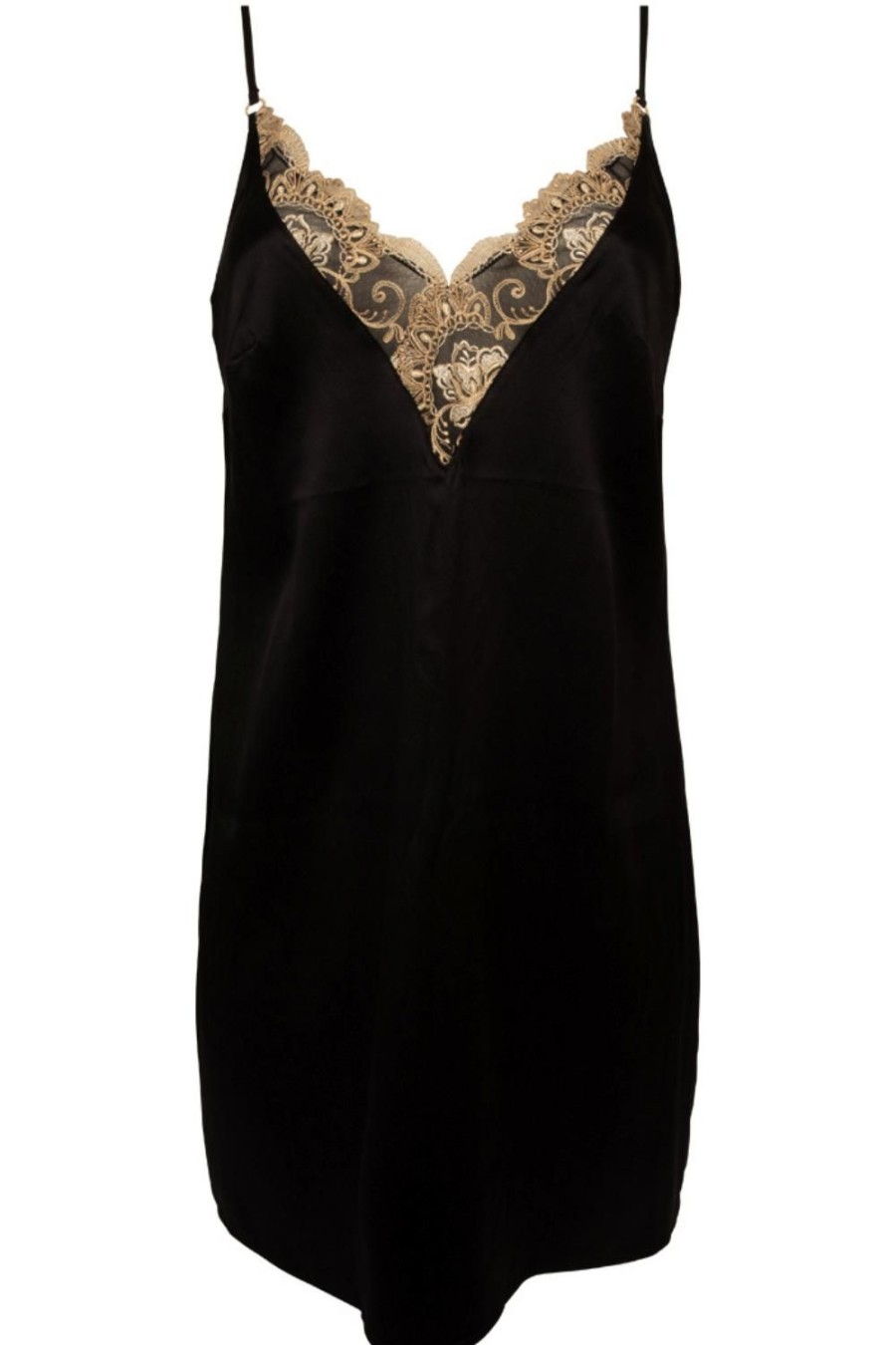 Nightwear Lise Charmel | Deesse En Glam Sexy Nightie Black/Gold