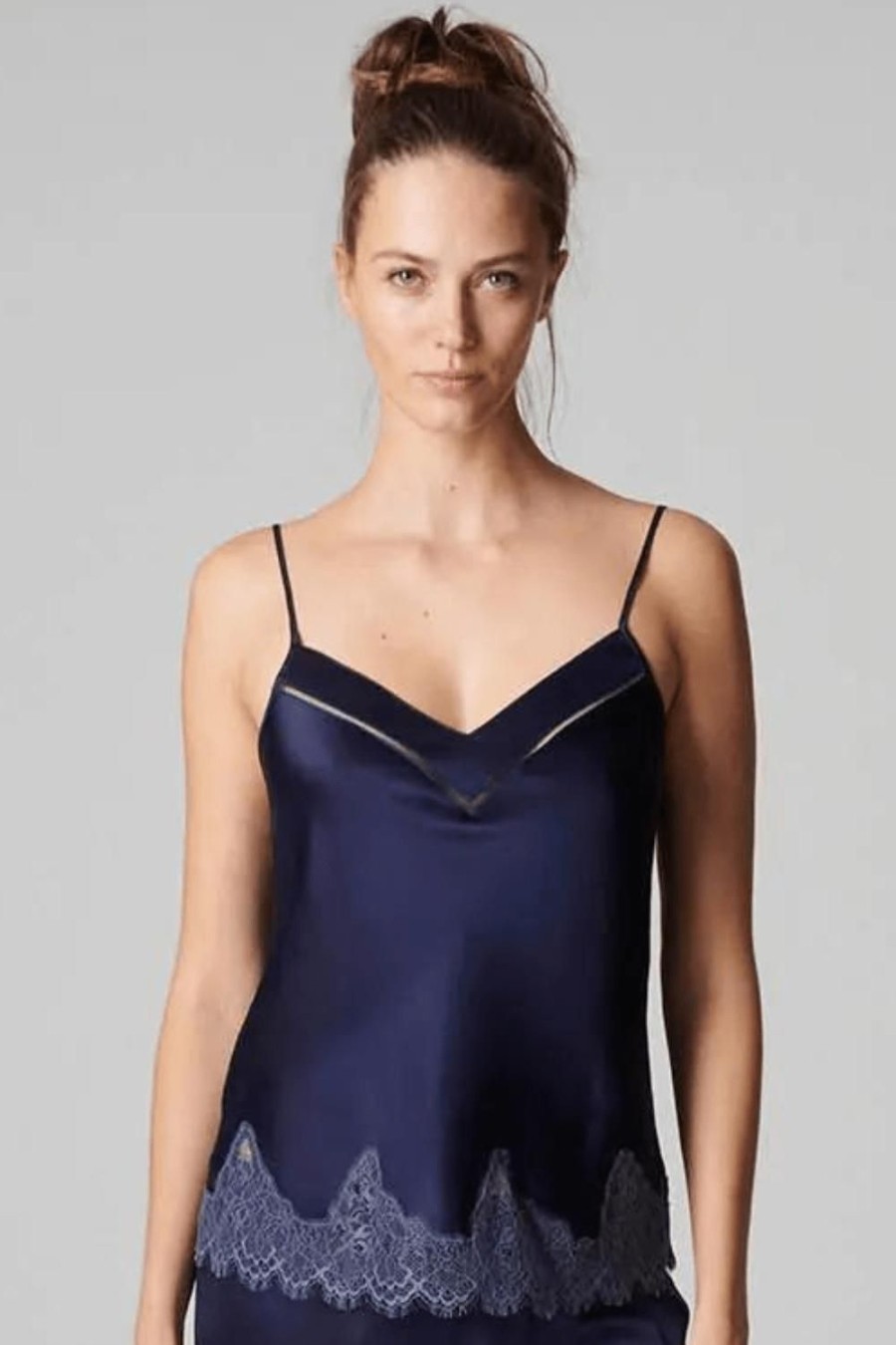 Nightwear Simone Pérèle | Nocturne Silk Camisole Midnight