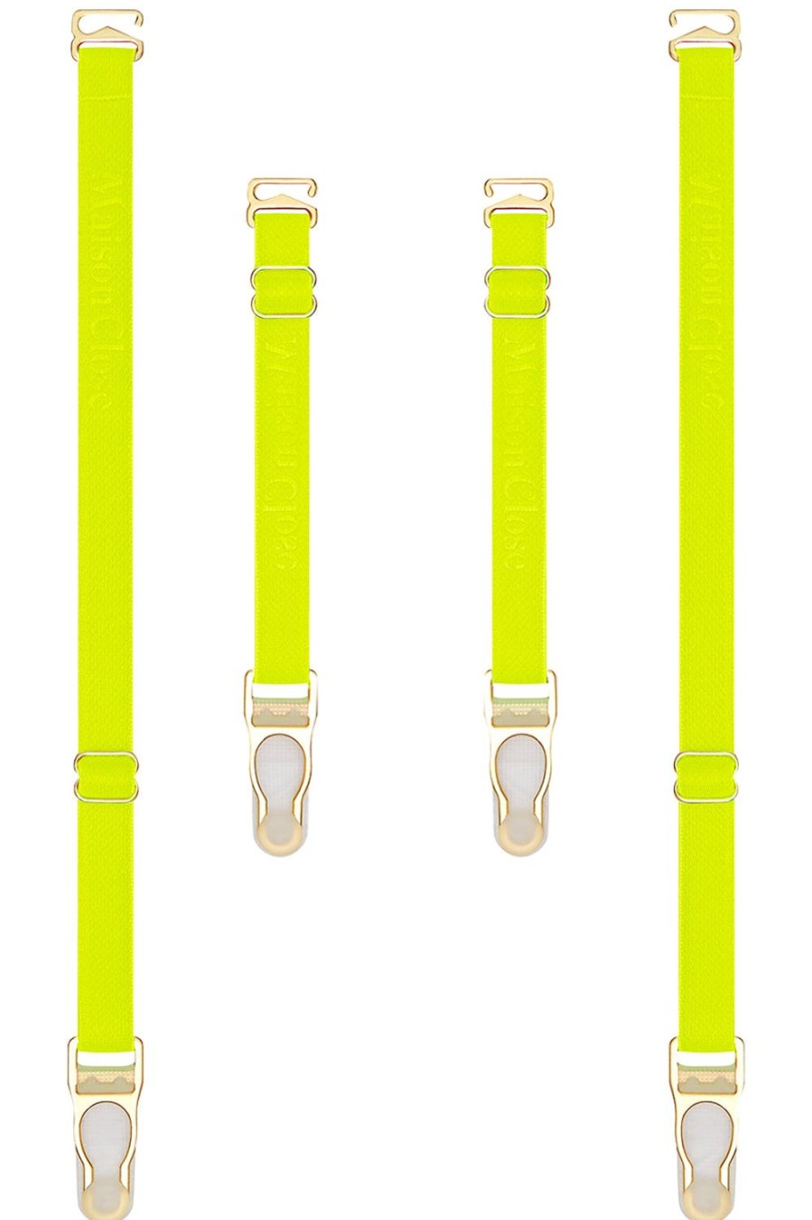 Accessories Maison Close Suspender Straps | Signature Suspender Straps Neon Yellow