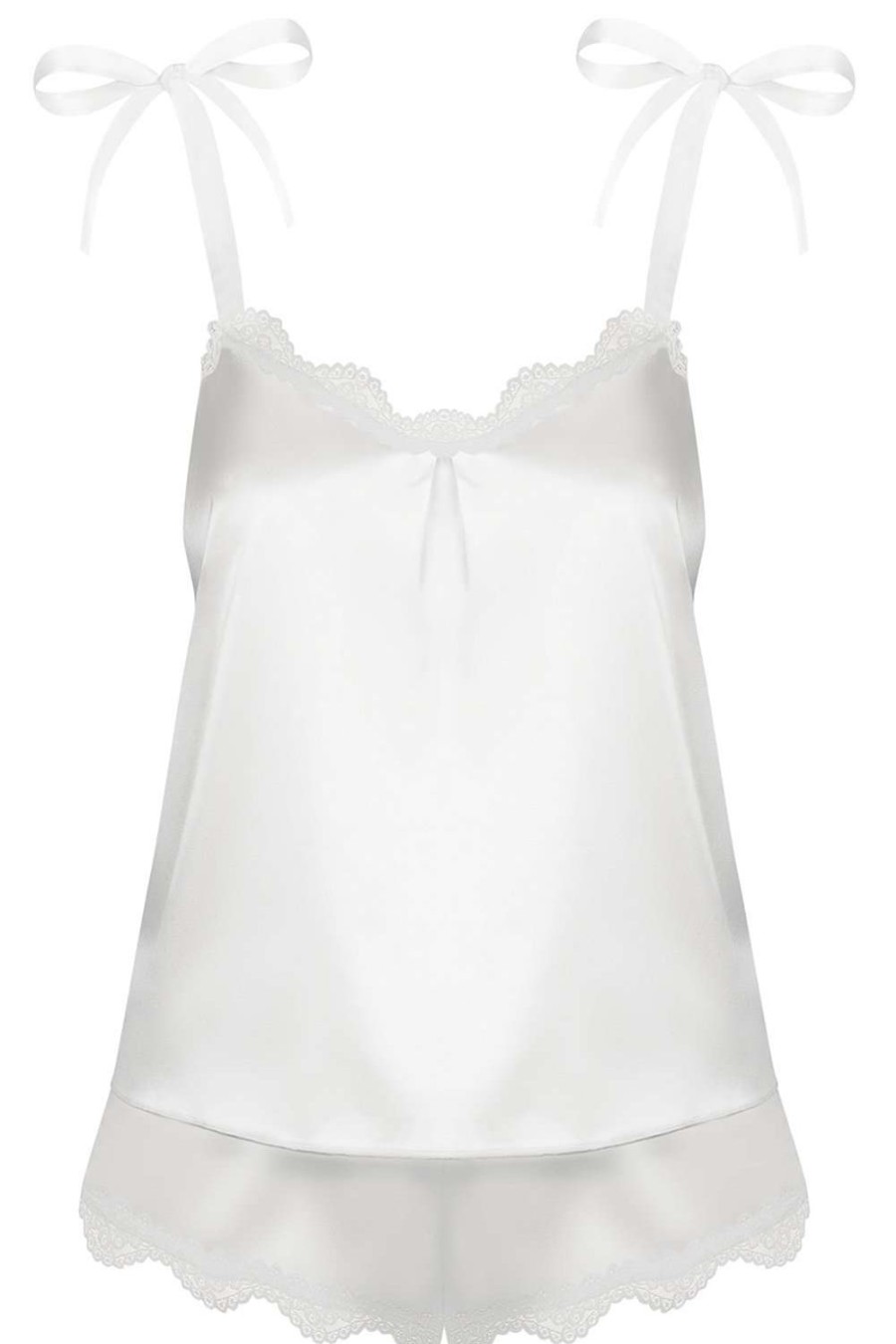 Nightwear Obsessive | Prima Neve Top & Shorty White