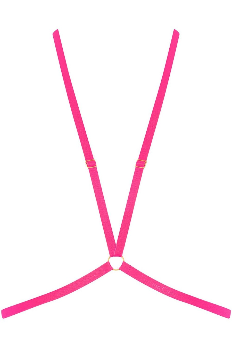 Lingerie Maison Close Harnesses | Signature Harness Neon Pink