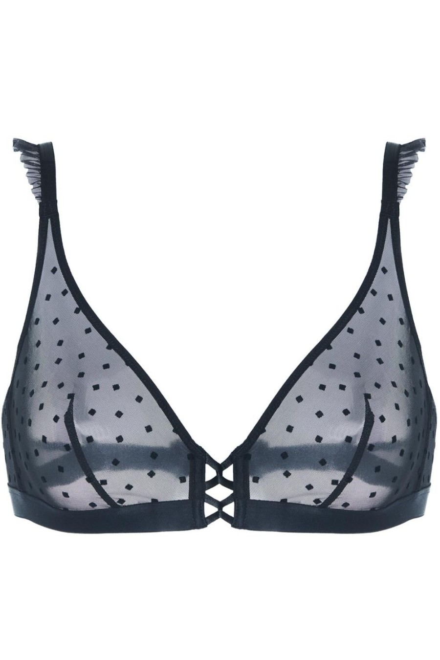 Bras Simone Pérèle | Lucie Soft Cup Triangle Bra Black