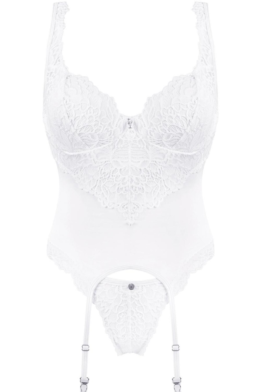 Bras Obsessive | Amor Blanco Corset & Thong White