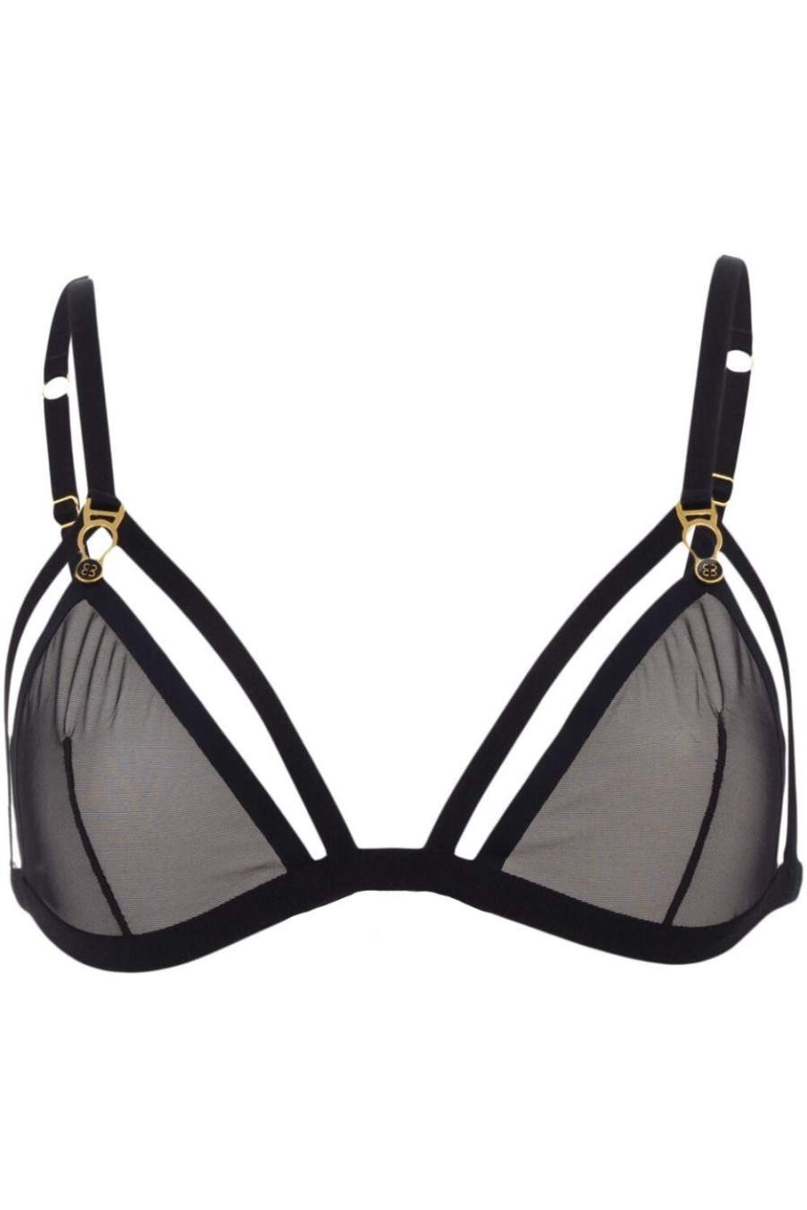 Lingerie Atelier Amour Sheer Lingerie | Insoutenable Legerete Triangle Bra Black