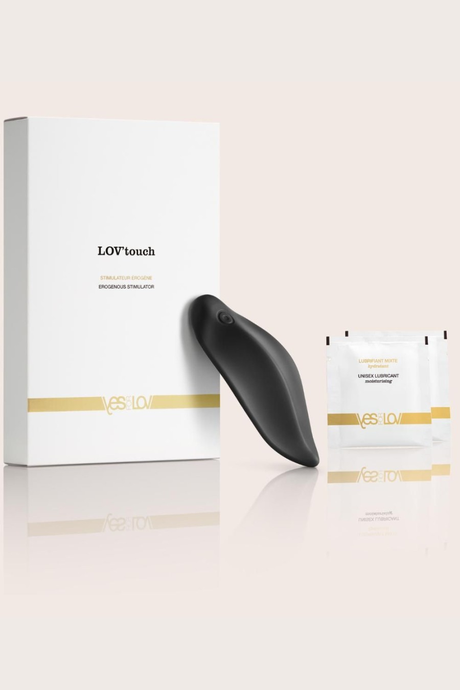 Pleasure YESforLOV | Lov'Touch Clitoral Stimulator Black