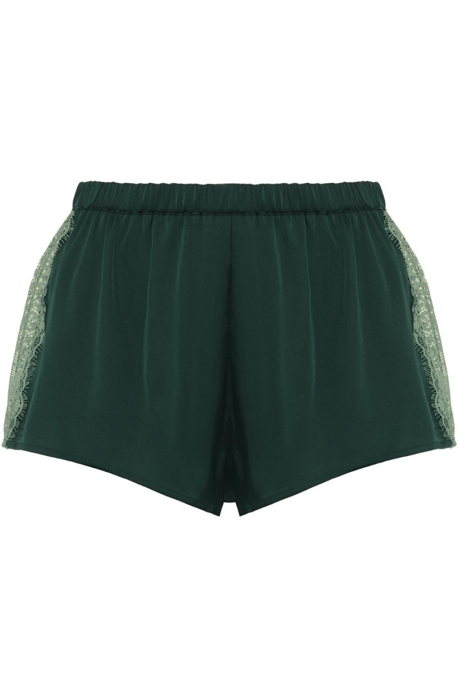 Nightwear Simone Pérèle | Satin Secrets Short Kolsai Green