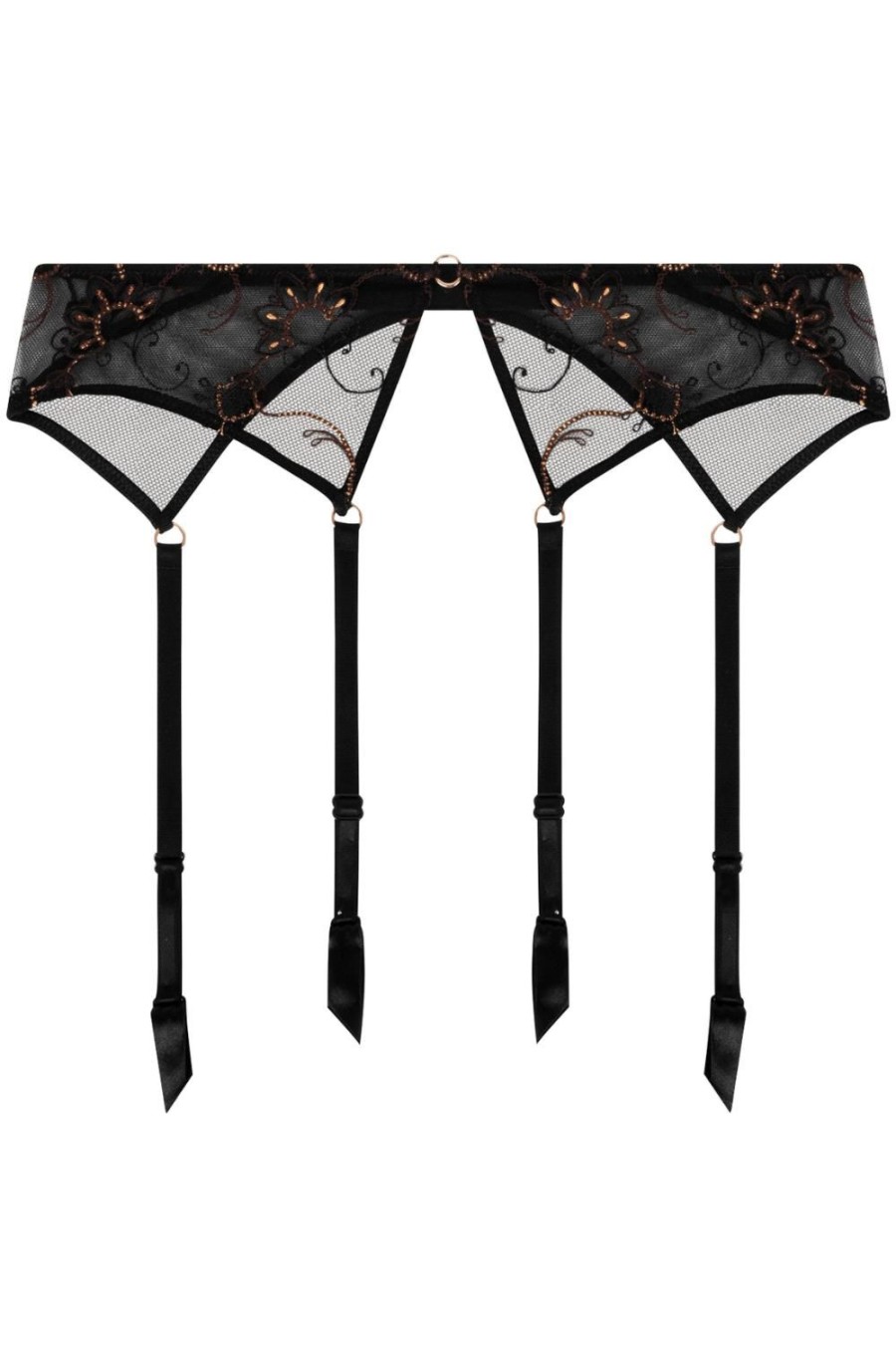 Lingerie Lise Charmel Suspender Belts | Fauve Amour Suspender Amber Panther