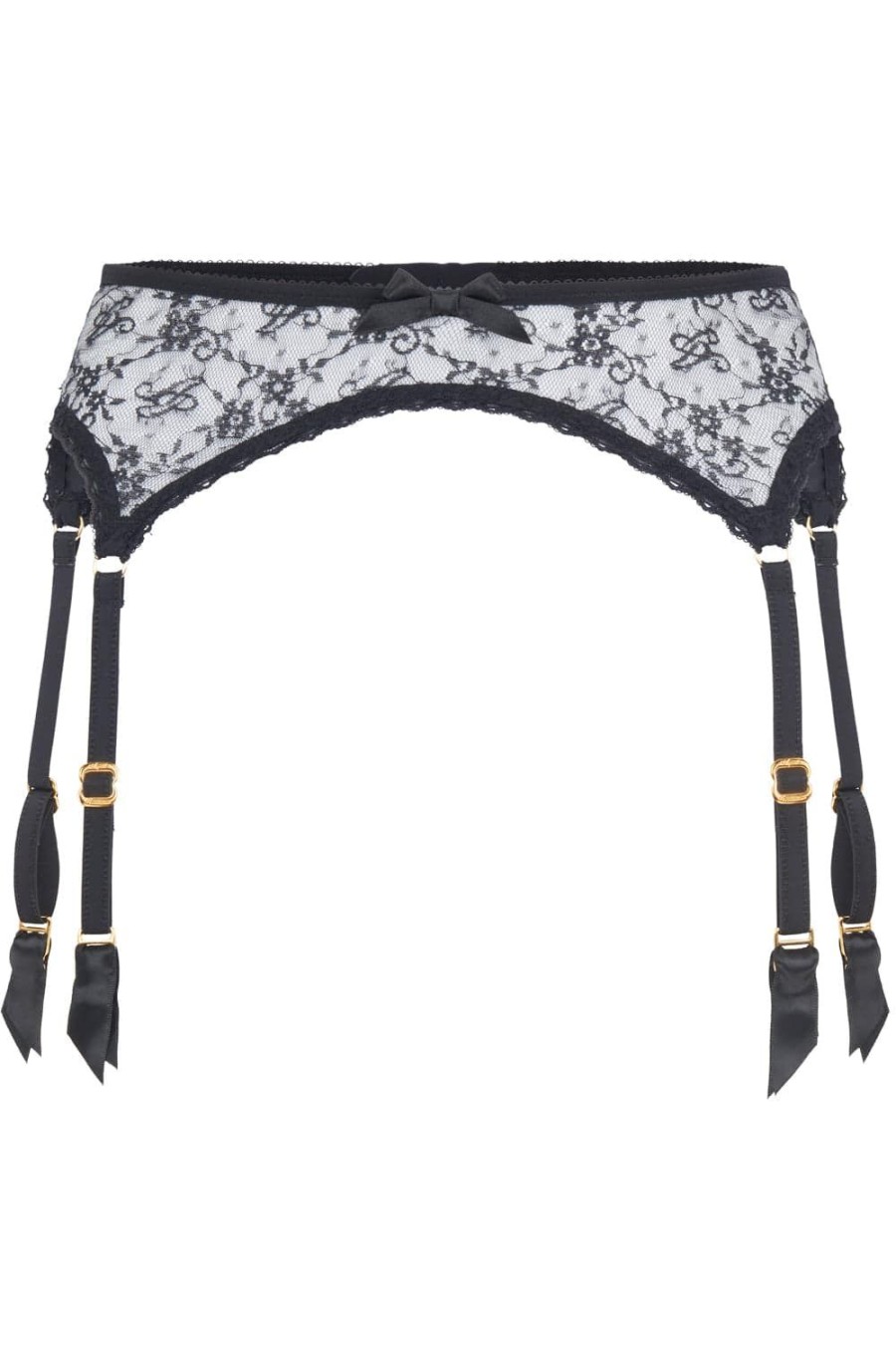 Lingerie Agent Provocateur Suspender Belts | Malorey Suspender Black