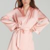 Nightwear Agent Provocateur | Arlette Short Dressing Gown Blush