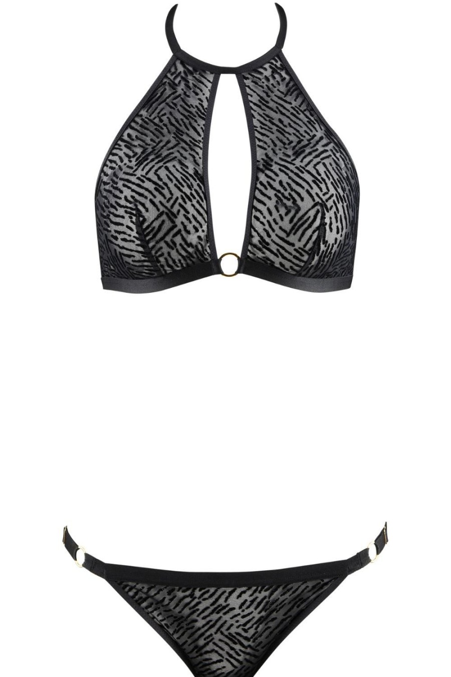 Lingerie Aubade Lingerie Sets | L'Extase Bralet & Brief Black