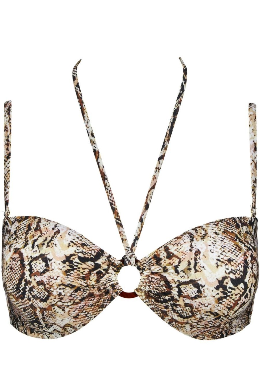 Swimwear Aubade | Fierce Spirit Bandeau Bikini Top Serpent