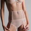 Lingerie Maison Close Tangas | L'Amoureuse Open High Waist Tanga Pink